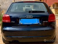 Begagnad Audi A3 Ambition 105 HK (77 kW) 2009 Blå Halvkombi