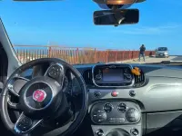 Usata Fiat 500C 69 CV (50 kW) 2016 Rosso Cabrio