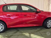 Usata Peugeot 208 102 CV (75 kW) 2021 Rosso Utilitaria