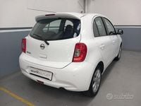 Usata Nissan Micra Acenta 2016 Bianco Berlina