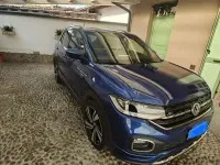 Usata VW T-Cross R-line 116 CV (85 kW) 2019 Blu/azzurro SUV