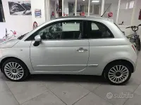 Usata Fiat 500 Lounge 69 CV (50 kW) 2010 Grigio Berlina