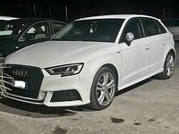 Usata Audi A3 Ambition 125 CV (91 kW) 2015 Bianco Utilitaria