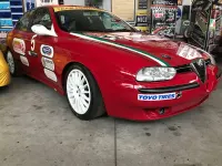 Usata Alfa Romeo 156 250 CV (183 kW) 1998 Rosso Berlina