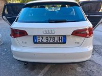 Usata Audi A3 Attraction 110 CV (80 kW) 2015 Bianco Berlina