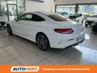 Usata Mercedes C220 Premium 194 CV (142 kW) 2018 Bianco Coupé