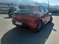 Usata Peugeot 208 74 CV (54 kW) 2021 Rosso Utilitaria