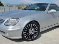 Usata Mercedes SLK200 163 CV (119 kW) 2003 Grigio Cabrio