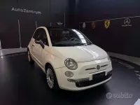 Usata Fiat 500 Lounge 75 CV (55 kW) 2010 Bianco Berlina