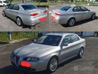 Usata Alfa Romeo 166 Distinctive 240 CV (176 kW) 2004 Argento Berlina