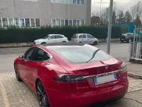 Brugt Tesla Model S Performance 580 kW (789 HK) 2018 Rød Hatchback