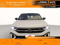 Usata VW T-Roc R-line 150 CV (110 kW) 2023 Pure white nero SUV