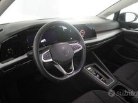 Usata VW Golf VIII Life 110 CV (80 kW) 2024 Nero