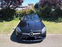 Usado Mercedes SLC180 AMG line 156 CV (114 kW) 2019 Negro Descapotable