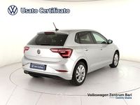Usata VW Polo Style 95 CV (69 kW) 2023 Argento Berlina