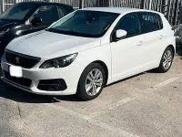 Usata Peugeot 308 131 CV (96 kW) 2021 Bianco Berlina