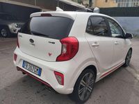 Usata Kia Picanto GT-Line 84 CV (61 kW) 2018 Bianco Utilitaria