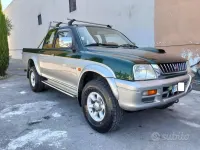 Usata Mitsubishi L200 Comfort Edition 100 CV (73 kW) 1999 Verde Pick-up