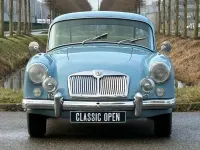 Usata MG MGA 72 CV (52 kW) 1958 Blu Coupé