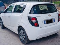 Usata Chevrolet Aveo LT 75 CV (55 kW) 2012 Bianco Berlina
