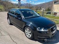 Usata Audi A3 Attraction 105 CV (77 kW) 2011 Nero Utilitaria
