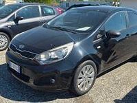 Usata Kia Rio EX 75 CV (55 kW) 2012 Nero Berlina