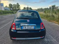 Usata Fiat 500 Lounge 69 CV (50 kW) 2018 Blu Berlina