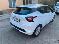 Usata Nissan Micra Acenta 69 CV (50 kW) 2018 Bianco Berlina