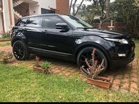 Usata Land Rover Range Rover evoque 150 CV (110 kW) 2012 Nero SUV