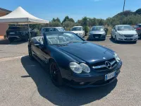 Usata Mercedes SL500 AMG 500 CV (367 kW) 2003 Blu Cabrio