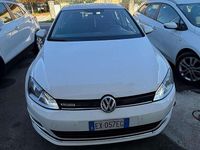 Usata VW Golf VII Highline 110 CV (80 kW) 2014 Bianco Berlina