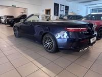 Usata Mercedes E220 Premium Plus 194 CV (142 kW) 2018 Blu/azzurro Cabrio