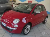 Usata Fiat 500 Lounge 70 CV (51 kW) 2012 Rosso Utilitaria