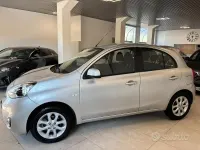 Usata Nissan Micra Tekna 80 CV (58 kW) 2016 Grigio Utilitaria