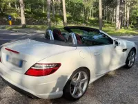 Usata Mercedes SLK200 Premium 184 CV (135 kW) 2011 Bianco Cabrio