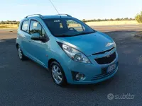 Usata Chevrolet Spark 68 CV (50 kW) 2011 Verde Utilitaria