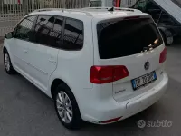 Usata VW Touran Highline 150 CV (110 kW) 2012 Bianco Monovolume