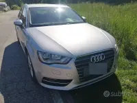 Begagnad Audi A3 Ambiente 110 HK (80 kW) 2016 Grå Sedan
