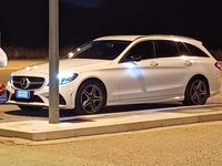 Usata Mercedes C220 Premium 194 CV (142 kW) 2019 Bianco Station wagon