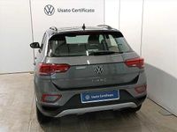 usata VW T-Roc 1.5 TSI ACT DSG Life del 2022 usata a Brivio