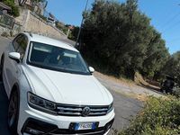 Usata VW Tiguan R-line 150 CV (110 kW) 2018 Bianco SUV