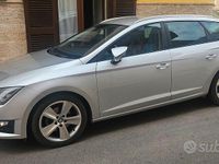 Usata Seat Leon FR 150 CV (110 kW) 2014 Grigio Station wagon