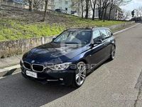 Usata BMW 320 Sport Line 184 CV (135 kW) 2013 Blu Station wagon