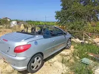 Usata Peugeot 206 CC 109 CV (80 kW) 2002 Grigio Cabrio