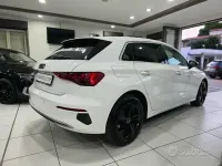 Usata Audi A3 Advanced 116 CV (85 kW) 2021 Bianco Berlina