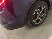 Usata Alfa Romeo Stelvio Executive 209 CV (153 kW) 2017 Blu/azzurro SUV