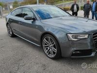 Usata Audi A5 S-Line 190 CV (139 kW) 2015 Grigio Coupé