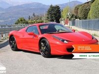 Usata Ferrari 458 565 CV (415 kW) 2015 Rosso Cabrio
