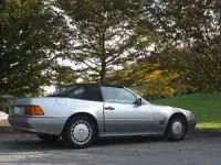 Usata Mercedes SL280 193 CV (141 kW) 1995 Argento Cabrio