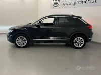 Usata VW T-Roc Style 110 CV (80 kW) 2022 Nero SUV